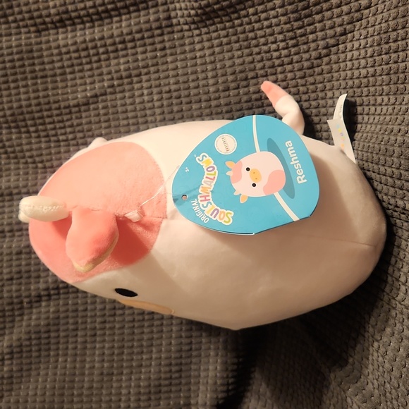 NWT Squishmallows "8 "Reshma" Pink Cow (US exclusive, Re-Release) - Picture 2 of 4